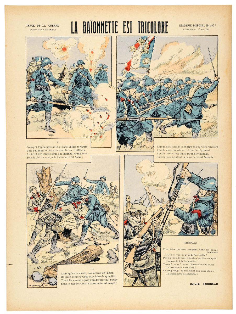 LA BAÏONNETTE EST TRICOLORE (titre inscrit)