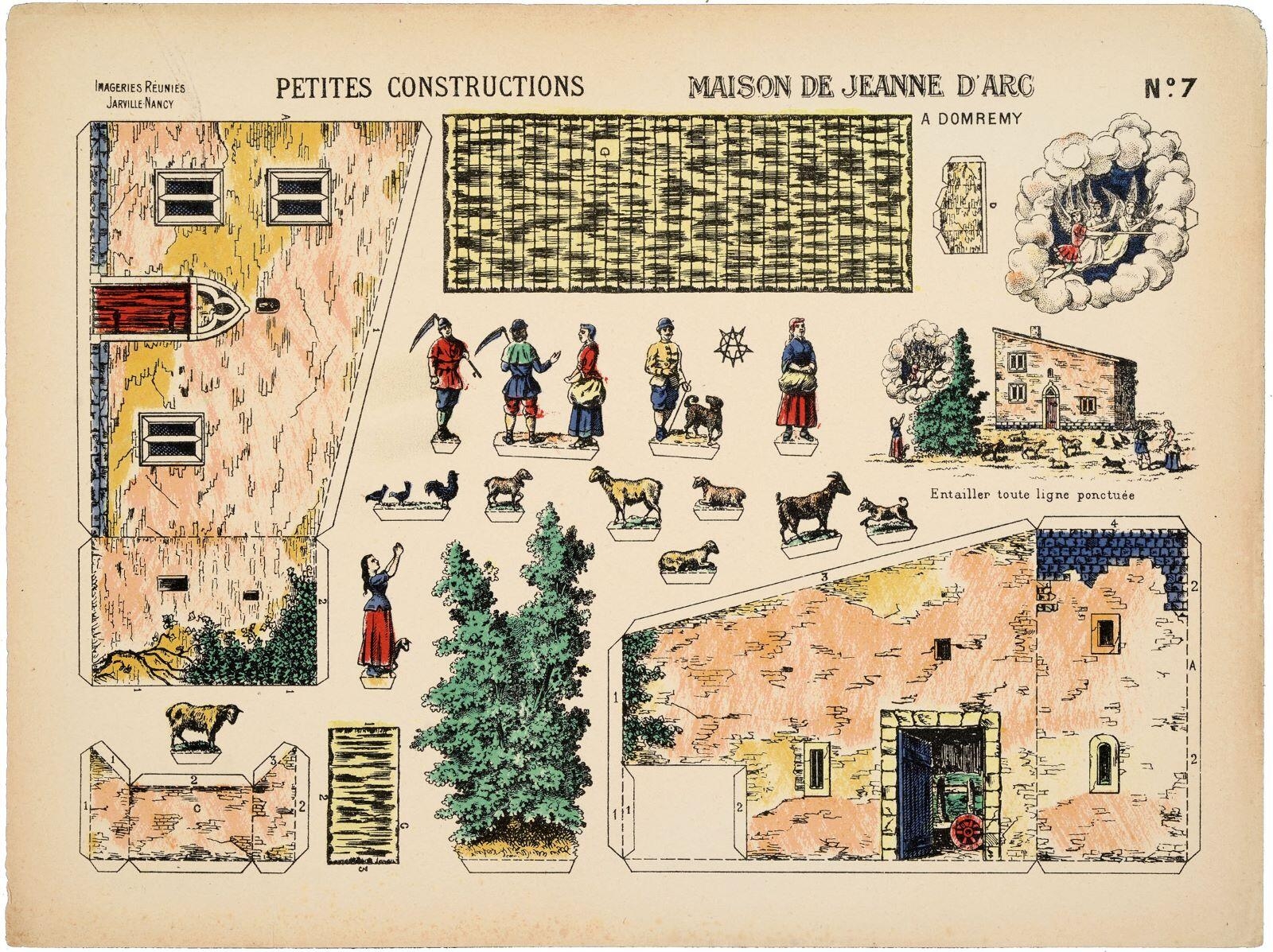 MAISON DE JEANNE D'ARC / A DOMREMY N°. 7 (titre inscrit)