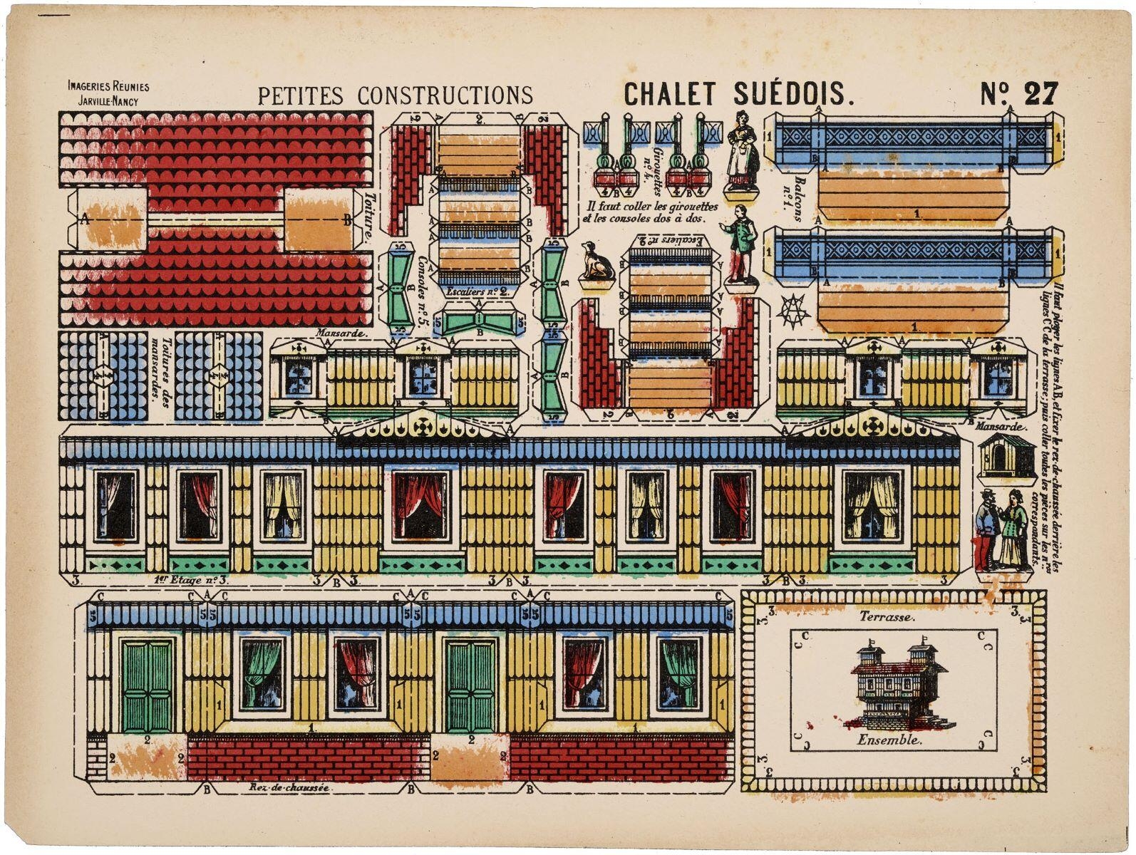 CHALET SUÉDOIS. N°. 27 (titre inscrit)
