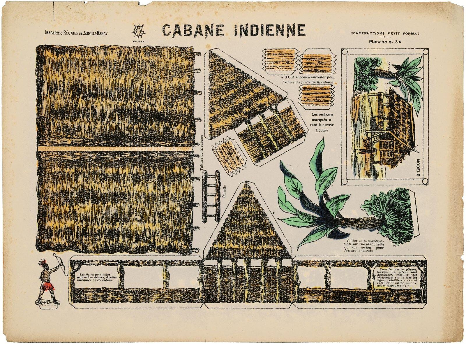 CABANE INDIENNE (titre inscrit)
