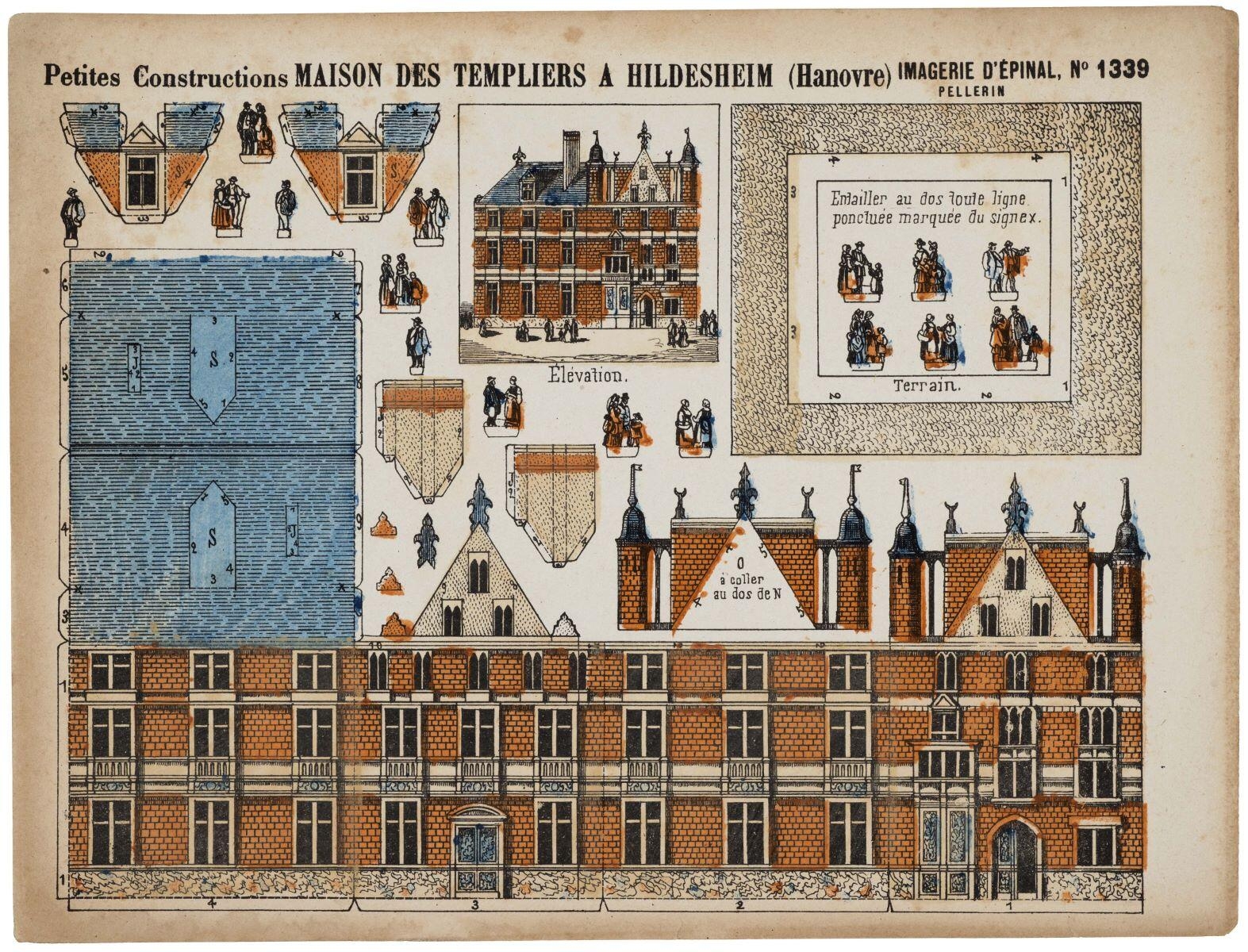 MAISON DES TEMPLIERS A HILDESHEIM (Hanovre) (titre inscrit)