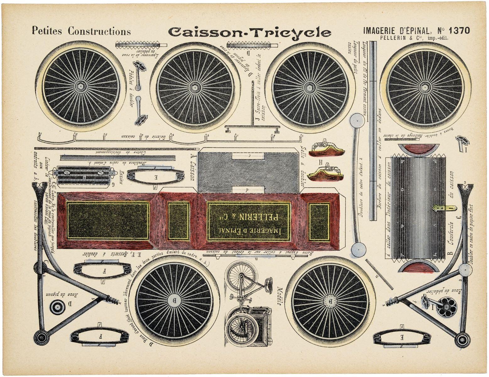 Caisson-Tricycle (titre inscrit)