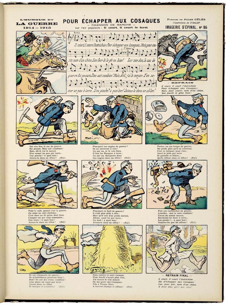 POUR ÉCHAPPER AUX COSAQUES (titre inscrit)