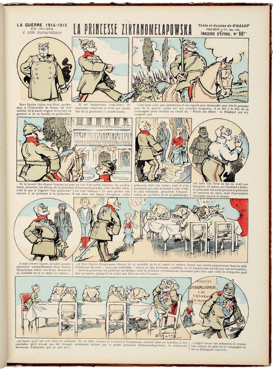 LA PRINCESSE ZIRTANOMELAPOWSKA (titre inscrit)