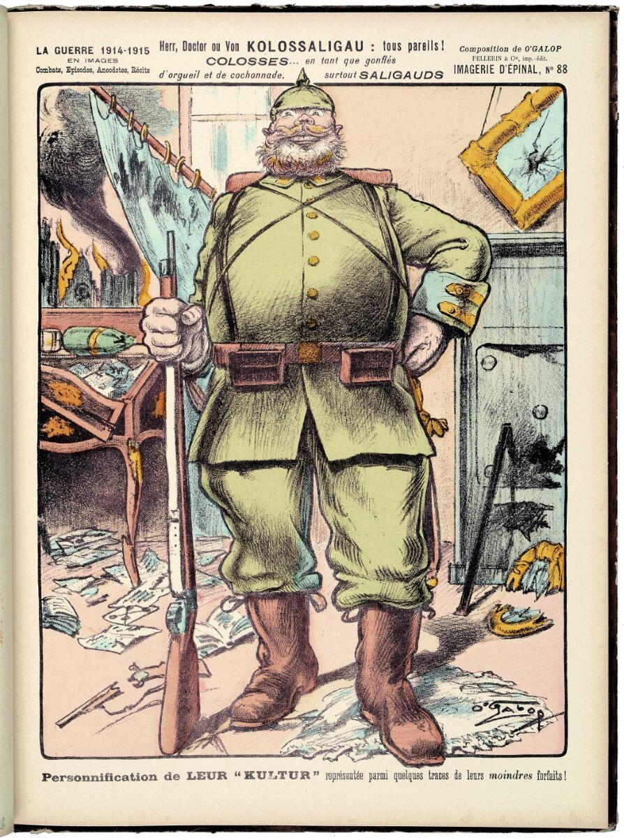 Herr, Doctor ou Von KOLOSSALIGAU : tous pareils ! (titre inscrit)