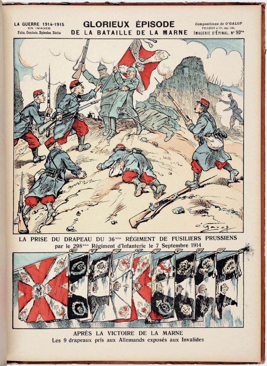 GLORIEUX ÉPISODE / DE LA BATAILLE DE LA MARNE (titre inscrit)