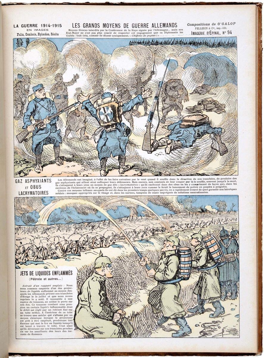 LES GRANDS MOYENS DE GUERRE ALLEMANDS (titre inscrit)