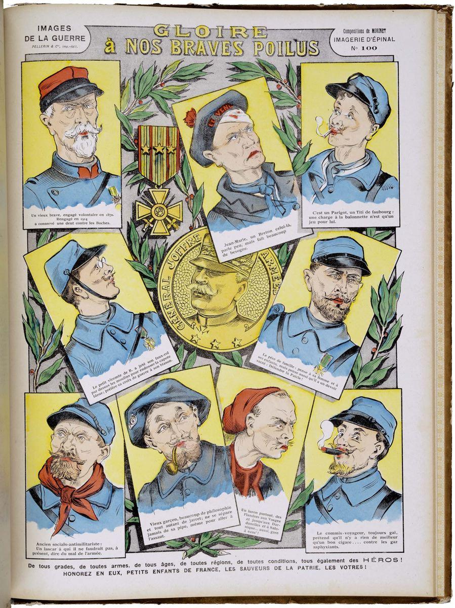 GLOIRE / à NOS BRAVES POILUS (titre inscrit)