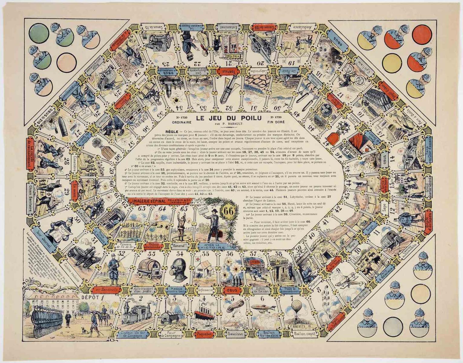 LE JEU DU POILU (titre inscrit)