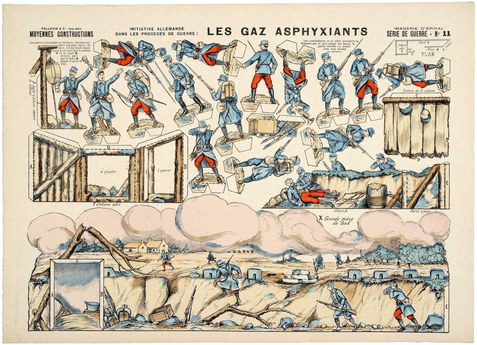 LES GAZ ASPHYXIANTS (titre inscrit)