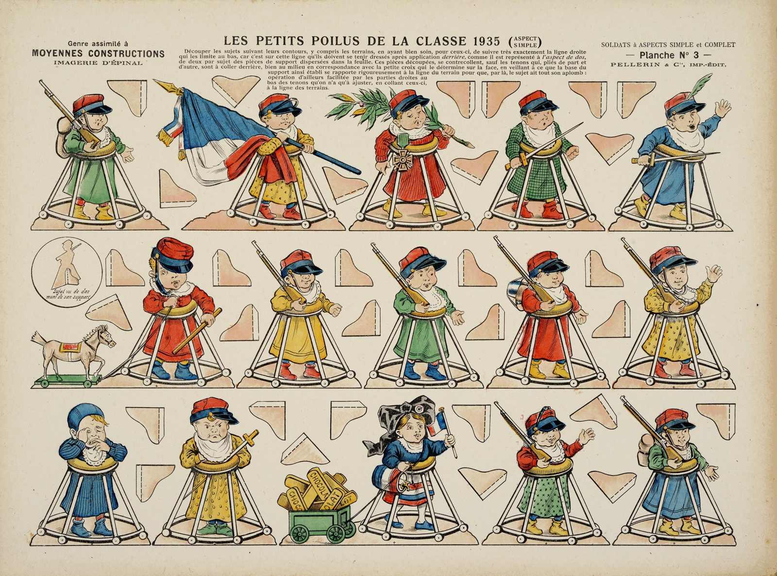 LES PETITS POILUS DE LA CLASSE 1935 (ASPECT / SIMPLE) (titre inscrit)