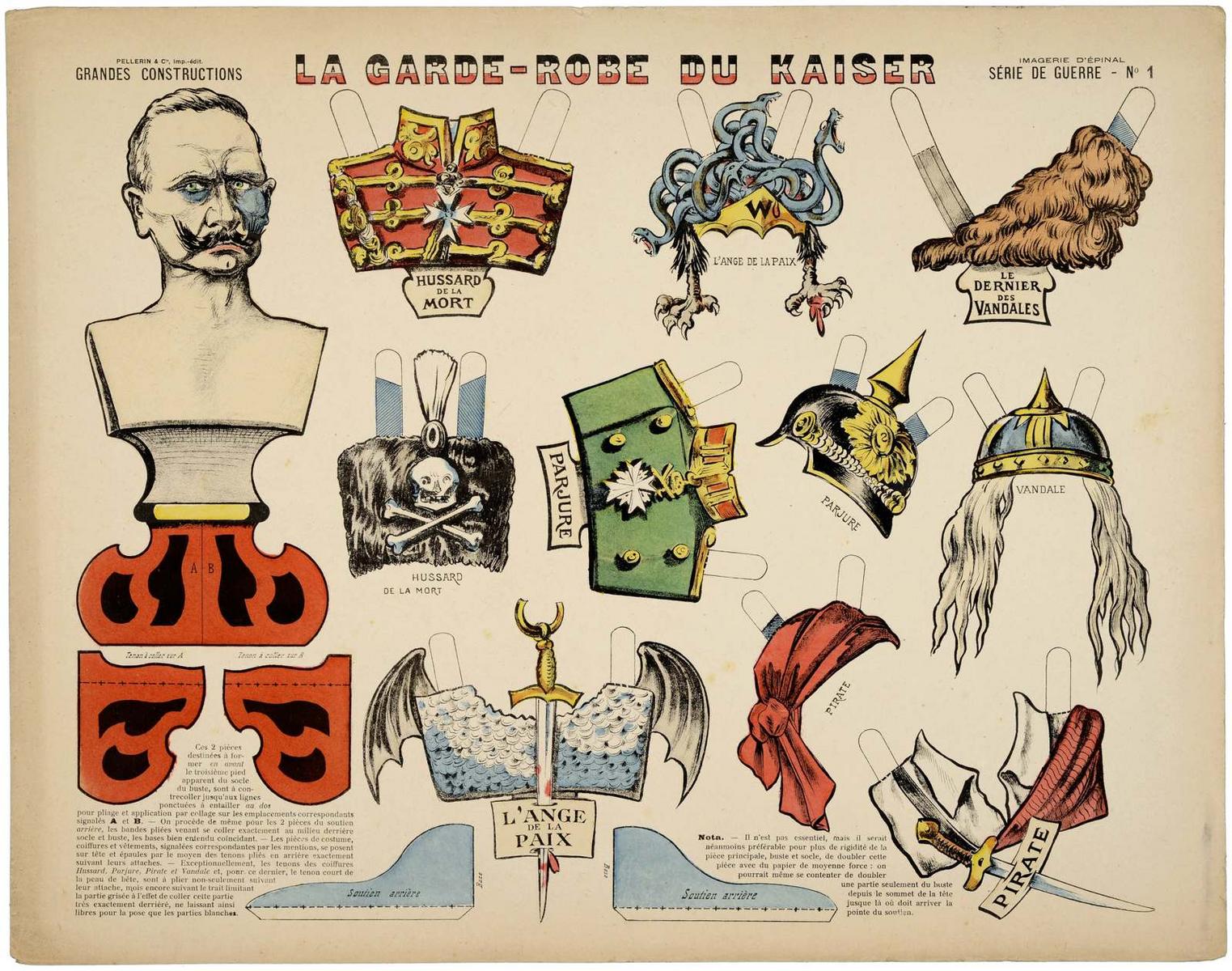 LA GARDE-ROBE DU KAISER (titre inscrit)