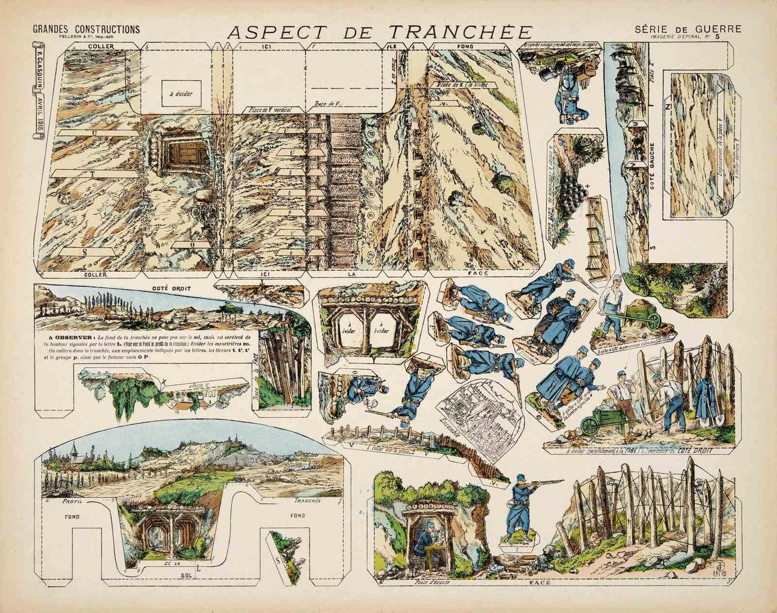 ASPECT DE TRANCHÉE (titre inscrit)