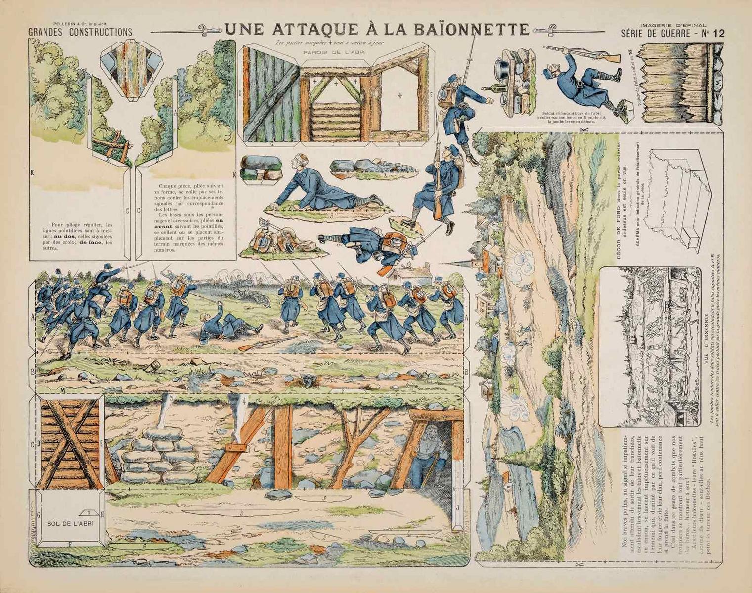 UNE ATTAQUE À LA BAÏONNETTE (titre inscrit)