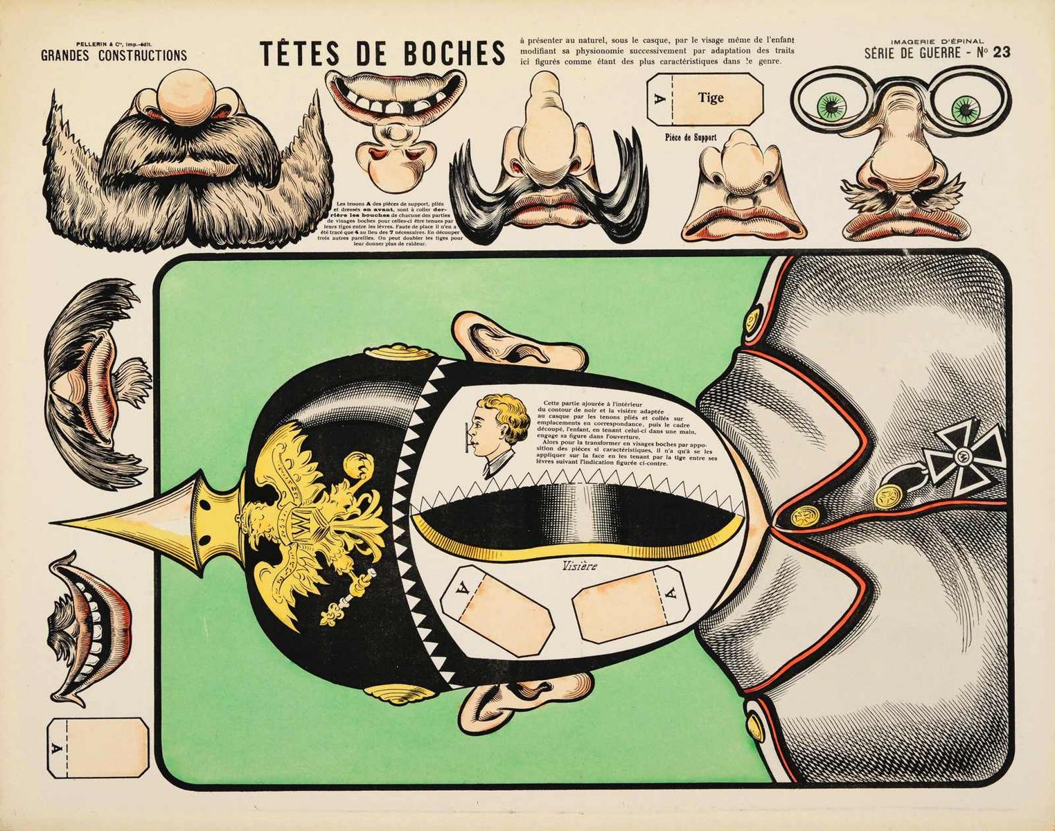 TÊTES DE BOCHES (titre inscrit)