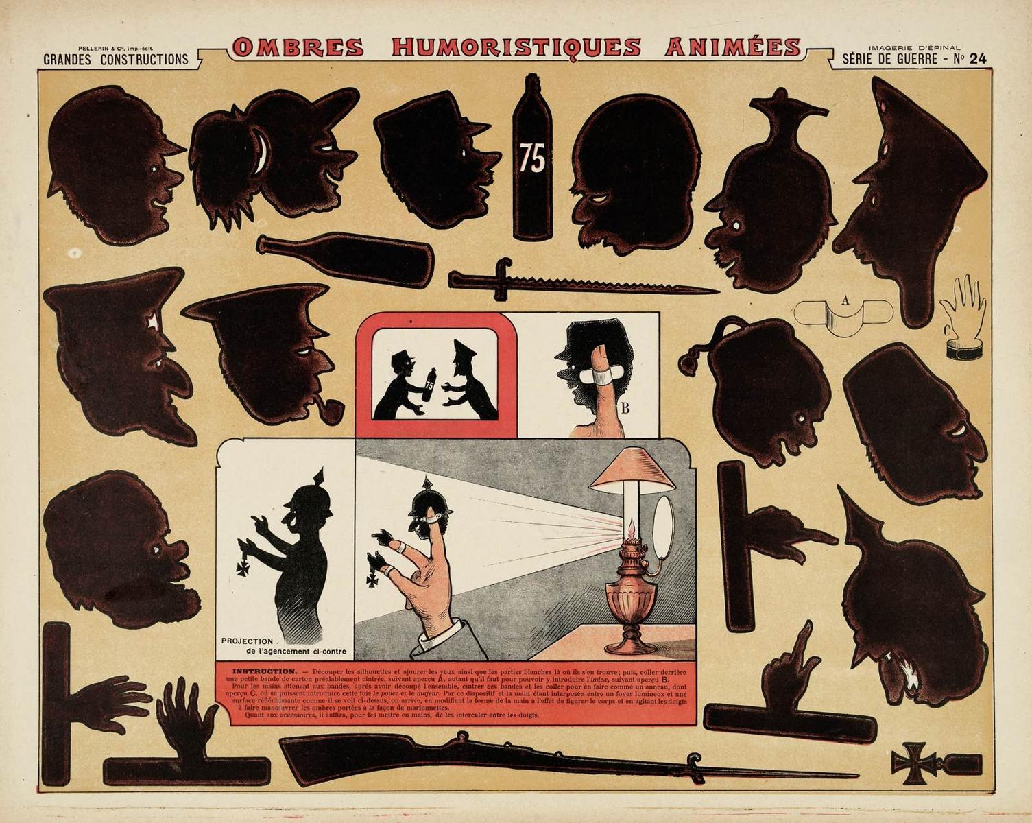 OMBRES HUMORISTIQUES ANIMÉES (titre inscrit)