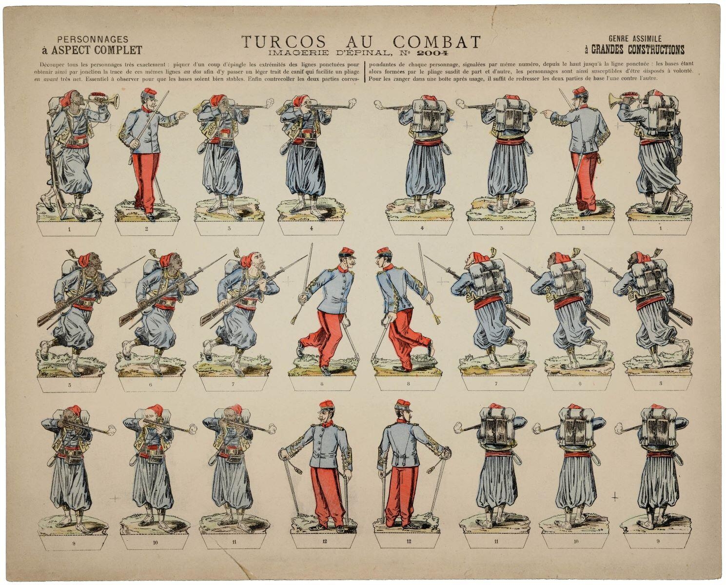 TURCOS AU COMBAT (titre inscrit)