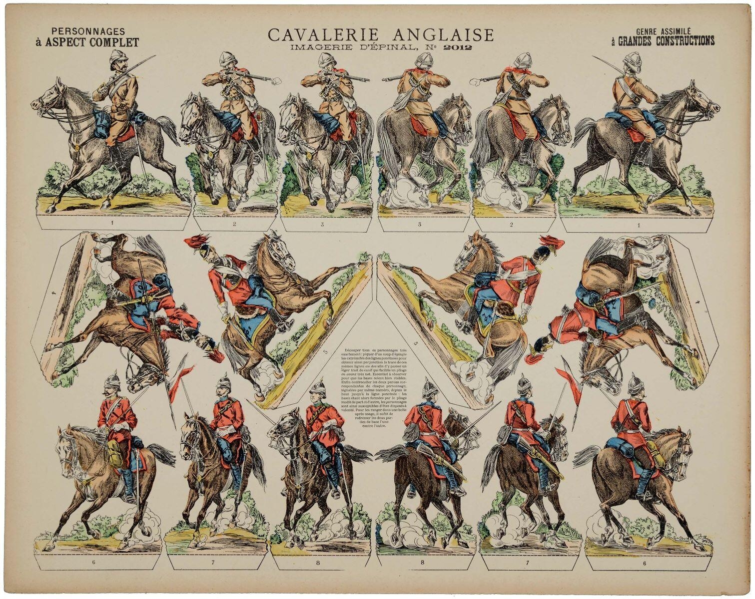 CAVALERIE ANGLAISE (titre inscrit)