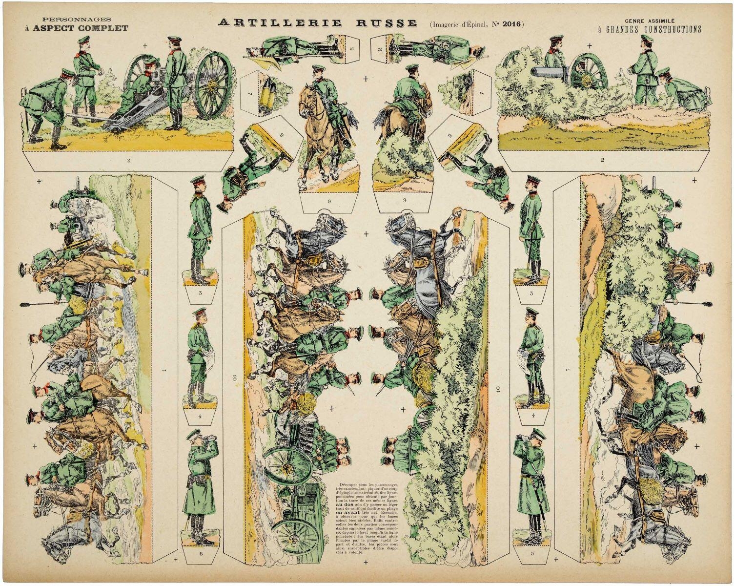ARTILLERIE RUSSE (titre inscrit)