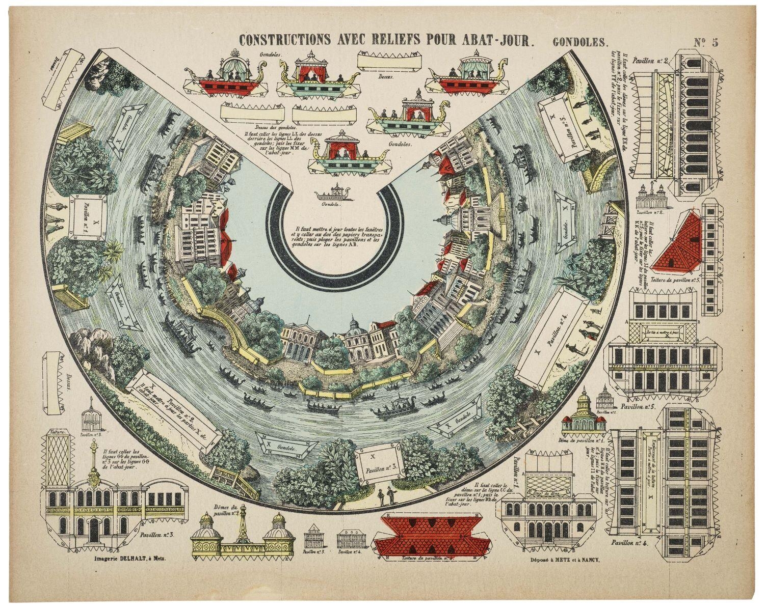 GONDOLES. N°. 5 (titre inscrit)