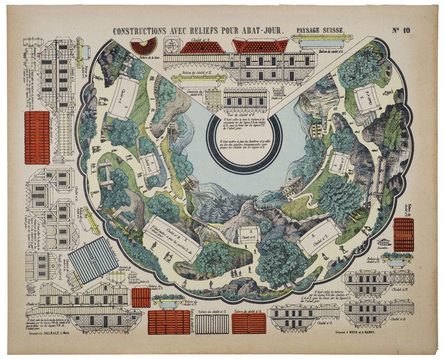 PAYSAGE SUISSE. N°. 10 (titre inscrit)
