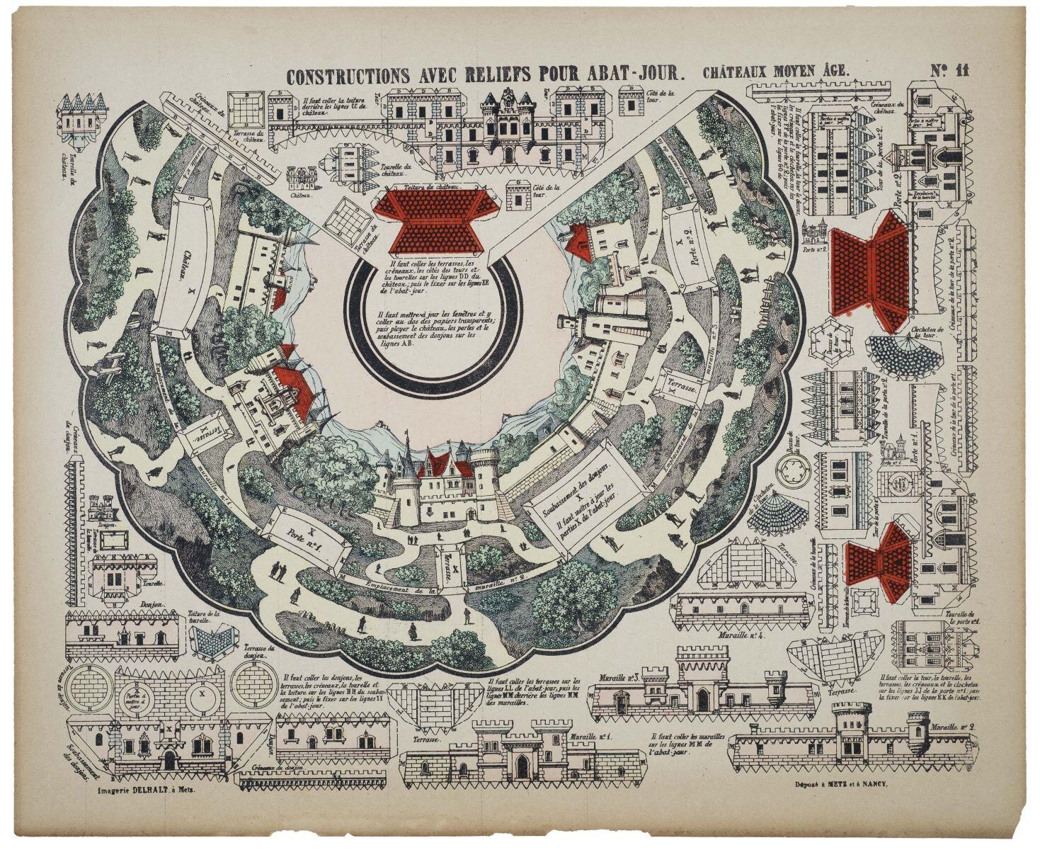 CHÂTEAU MOYEN ÂGE. N°. 11 (titre inscrit)
