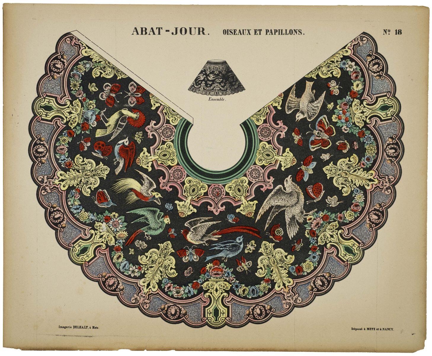 OISEAUX ET PAPILLONS. N°. 18 (titre inscrit)