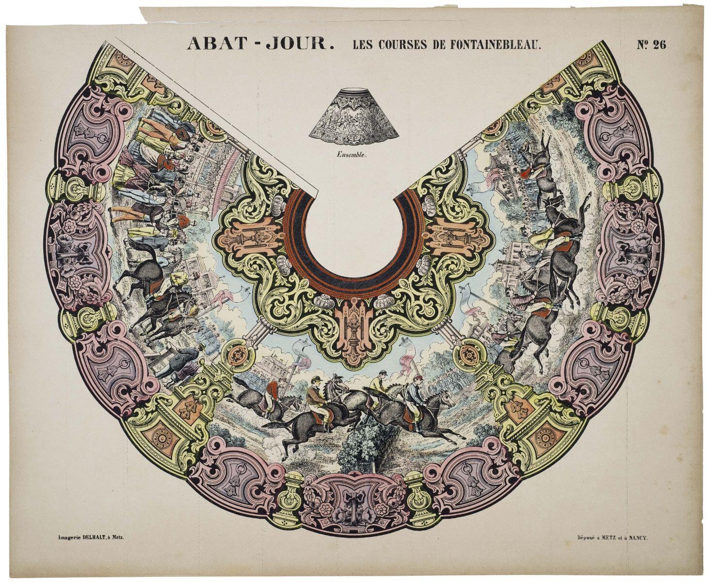 LES COURSES DE FONTAINEBLEAU. N°. 26 (titre inscrit)