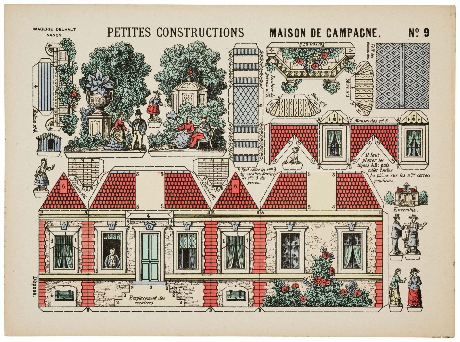 MAISON DE CAMPAGNE. N°. 9 (titre inscrit)