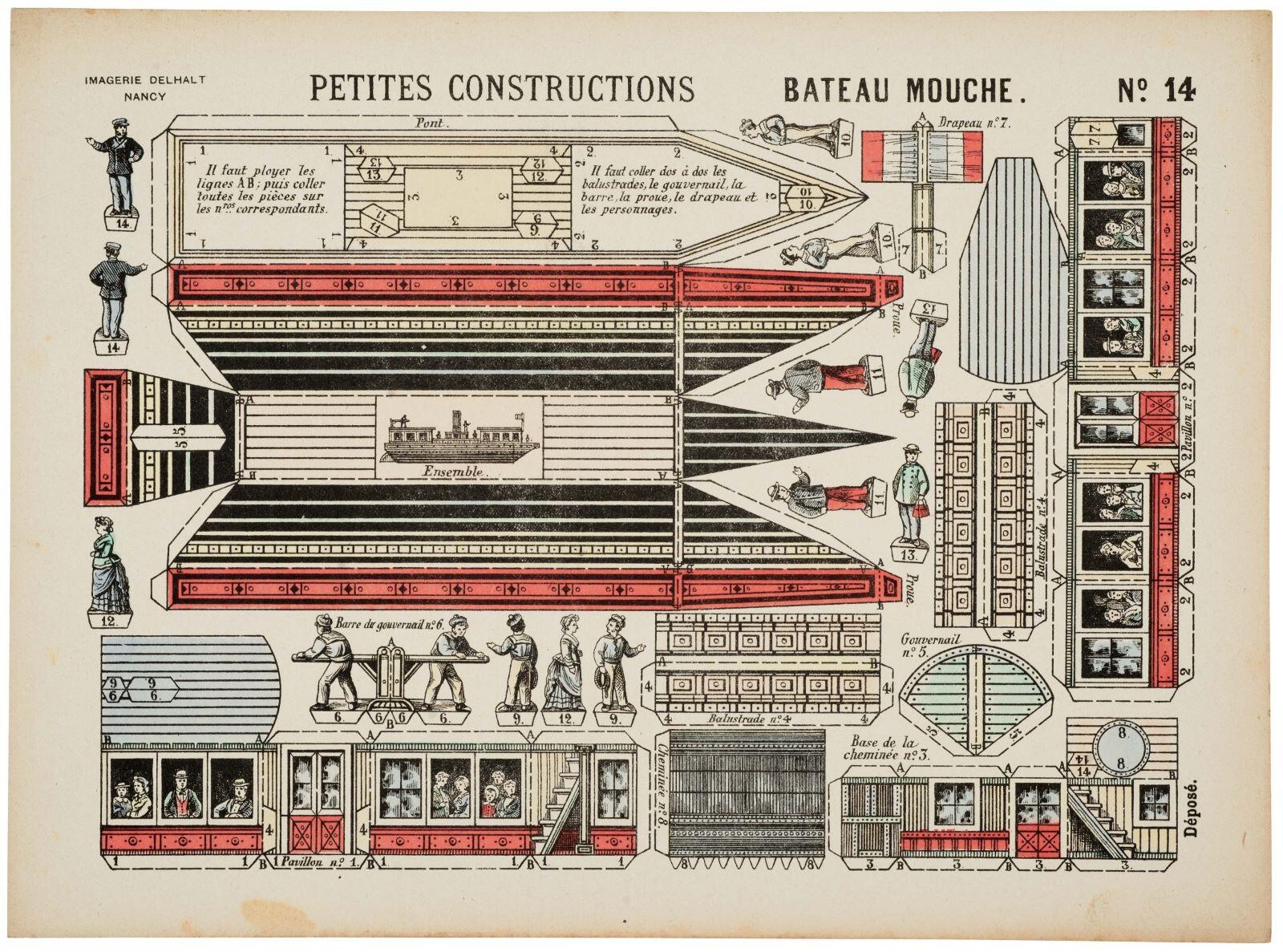 BATEAU MOUCHE. N°. 14 (titre inscrit)