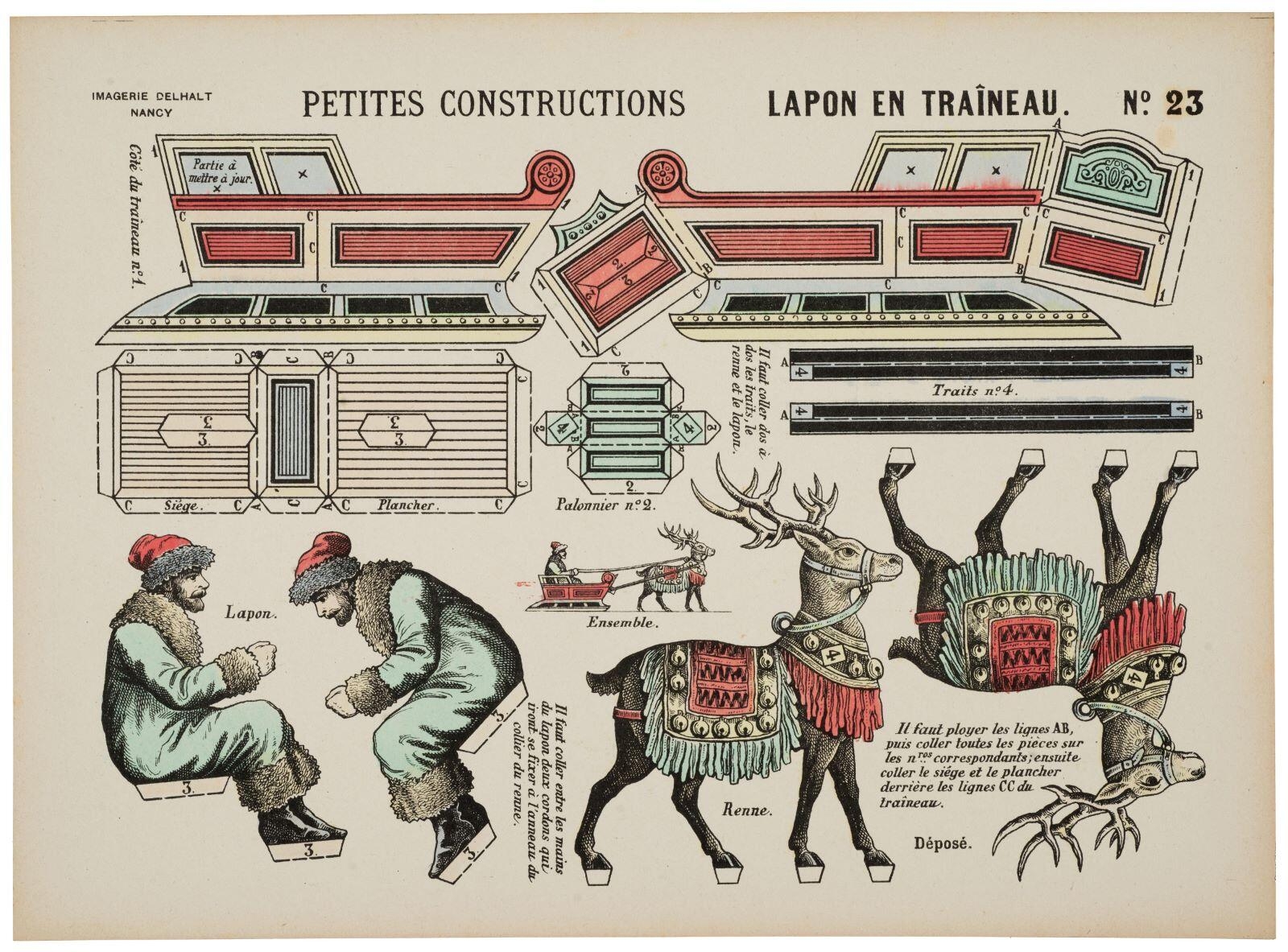 LAPON EN TRAÎNEAU. N°. 23 (titre inscrit)