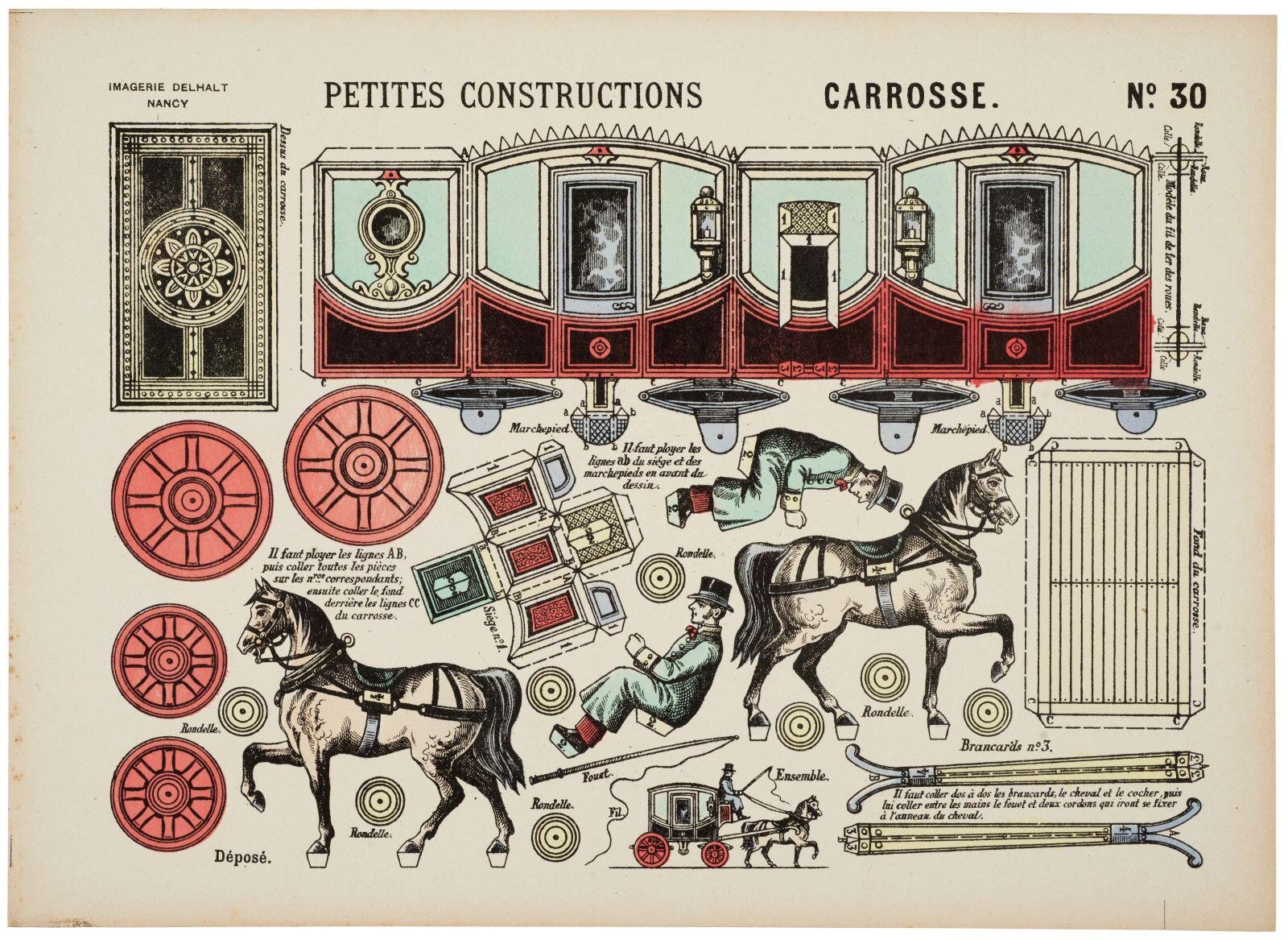 CARROSSE. N°. 30 (titre inscrit)