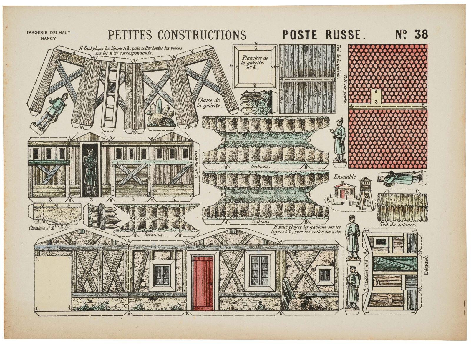 POSTE RUSSE. N°. 38 (titre inscrit)