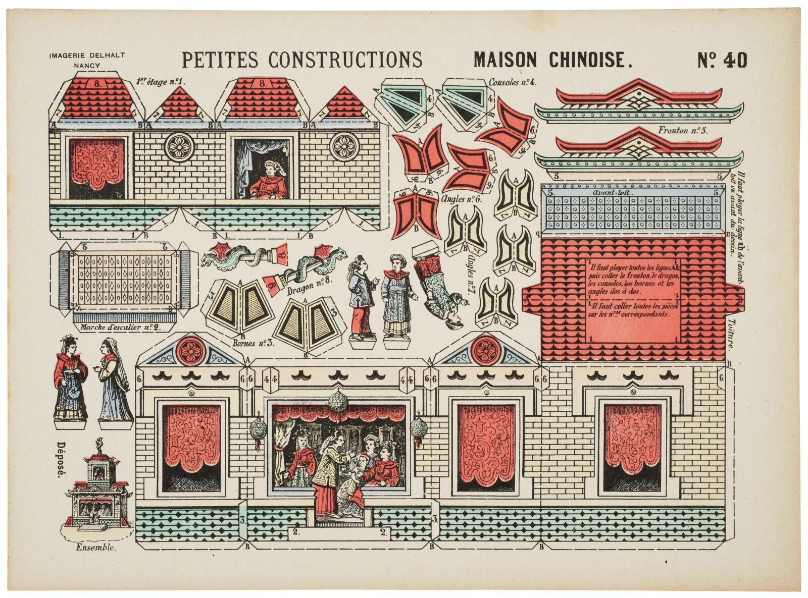 MAISON CHINOISE. N°. 40 (titre inscrit)