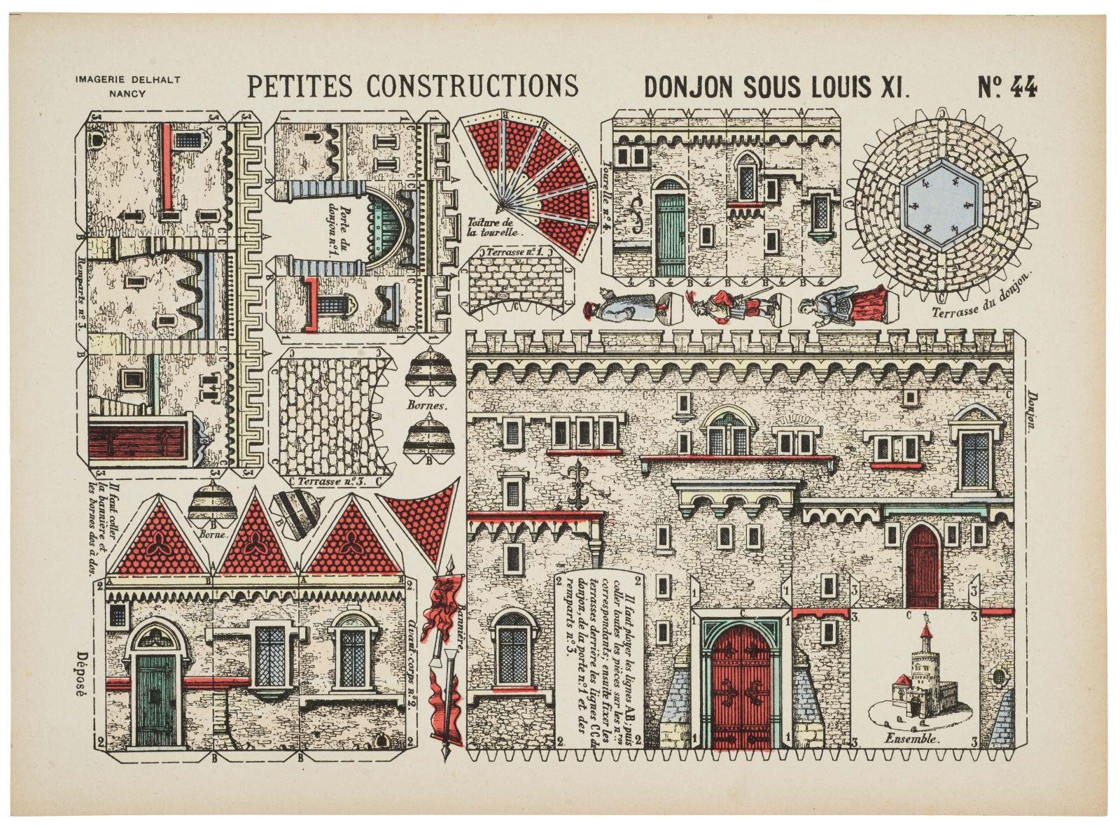 DONJON SOUS LOUIS XI. N°. 44 (titre inscrit)