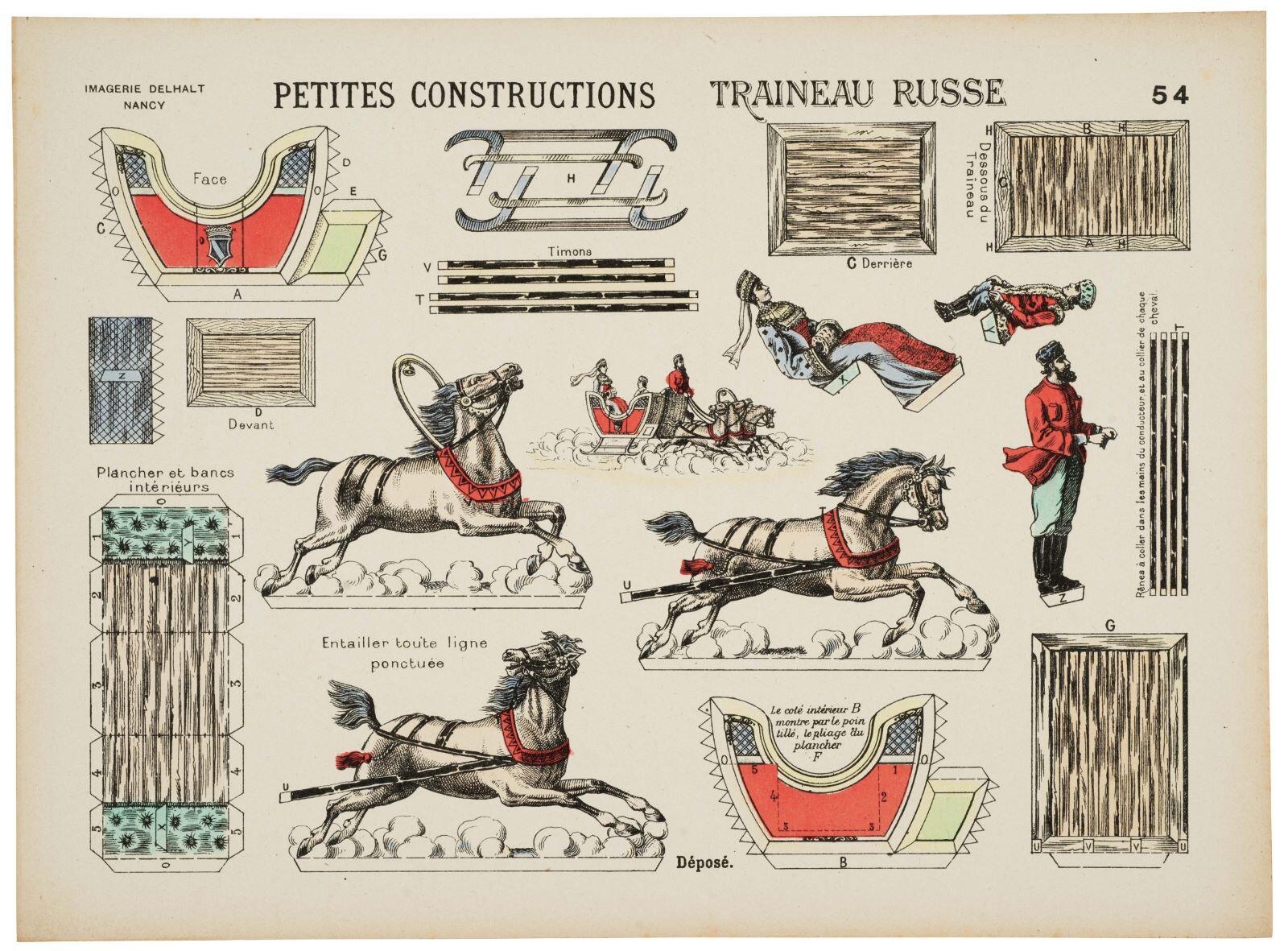TRAINEAU RUSSE 54 (titre inscrit)