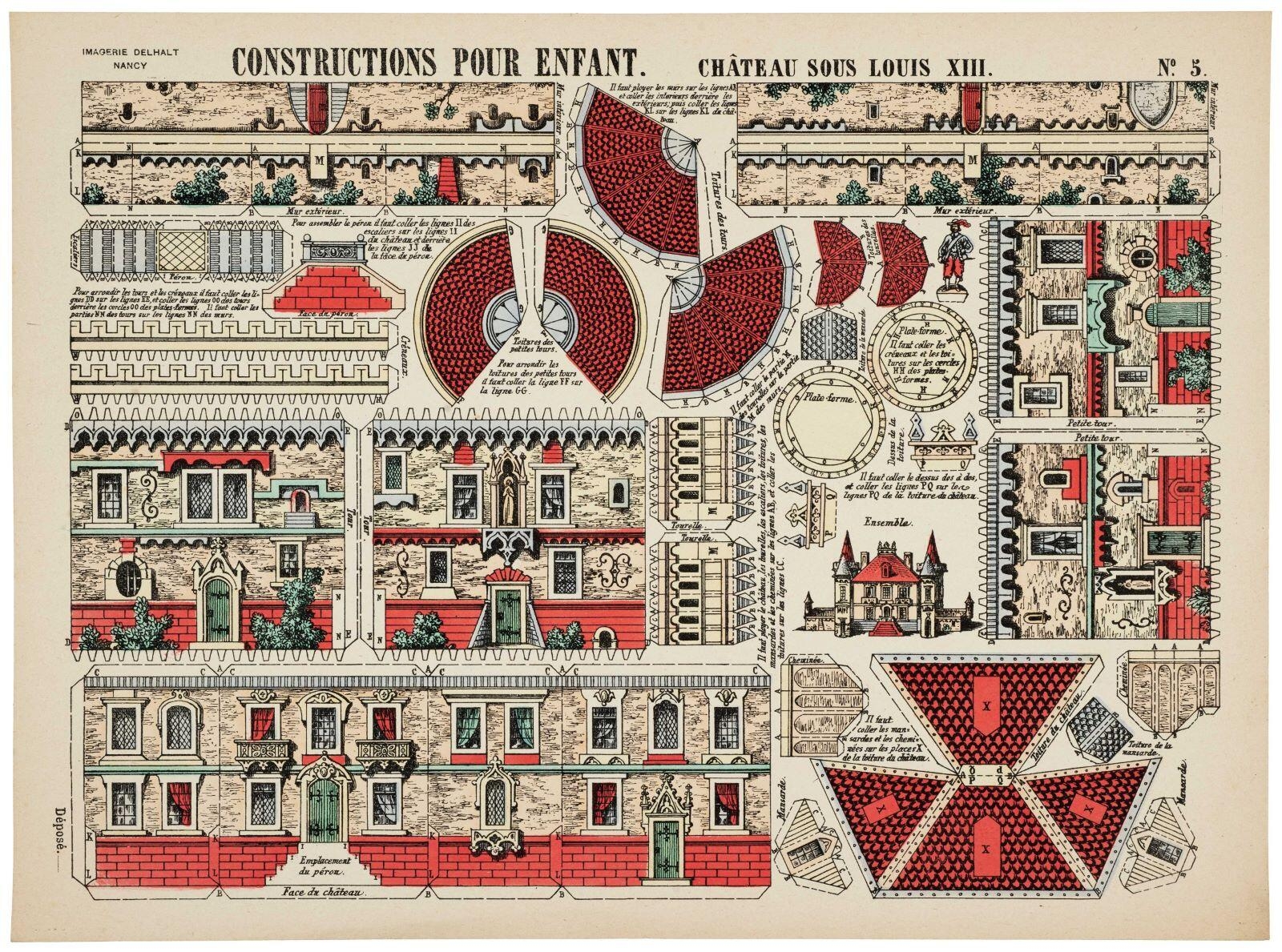 CHÂTEAU SOUS LOUIS XIII. N°. 5. (titre inscrit)