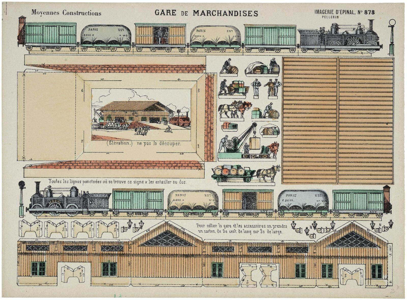 GARE DE MARCHANDISES (titre inscrit)