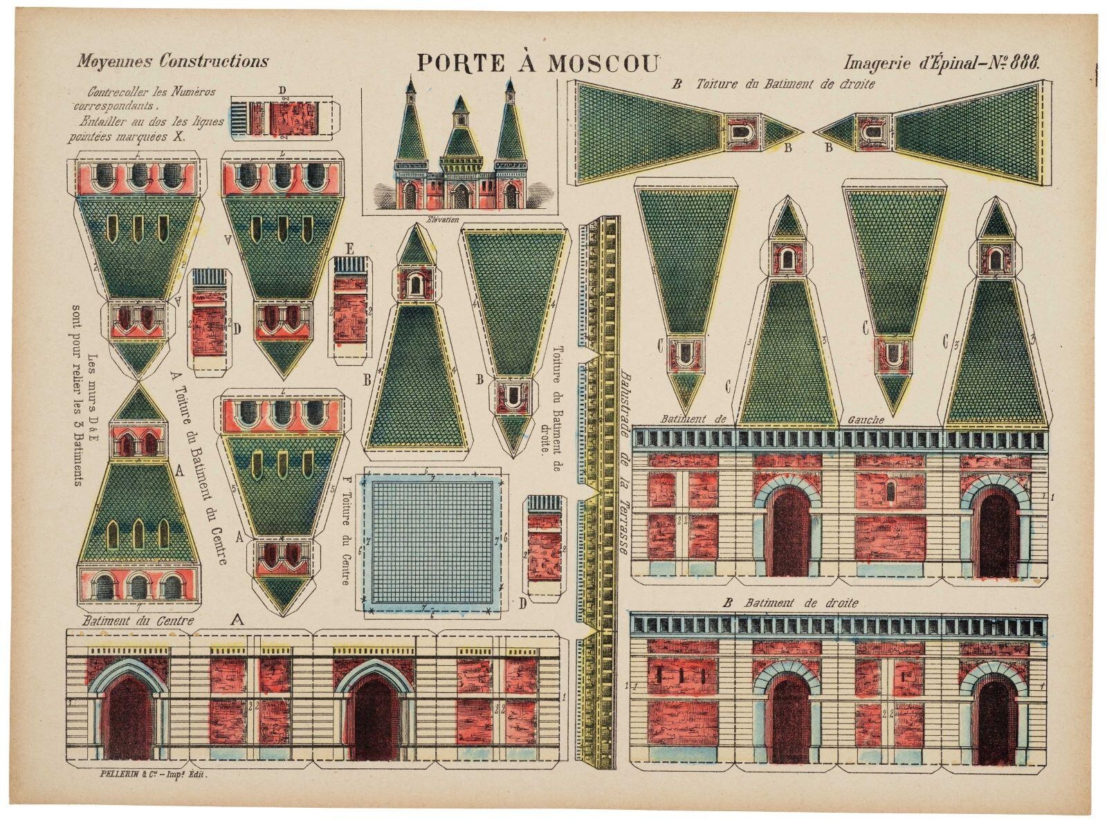 PORTE À MOSCOU (titre inscrit)