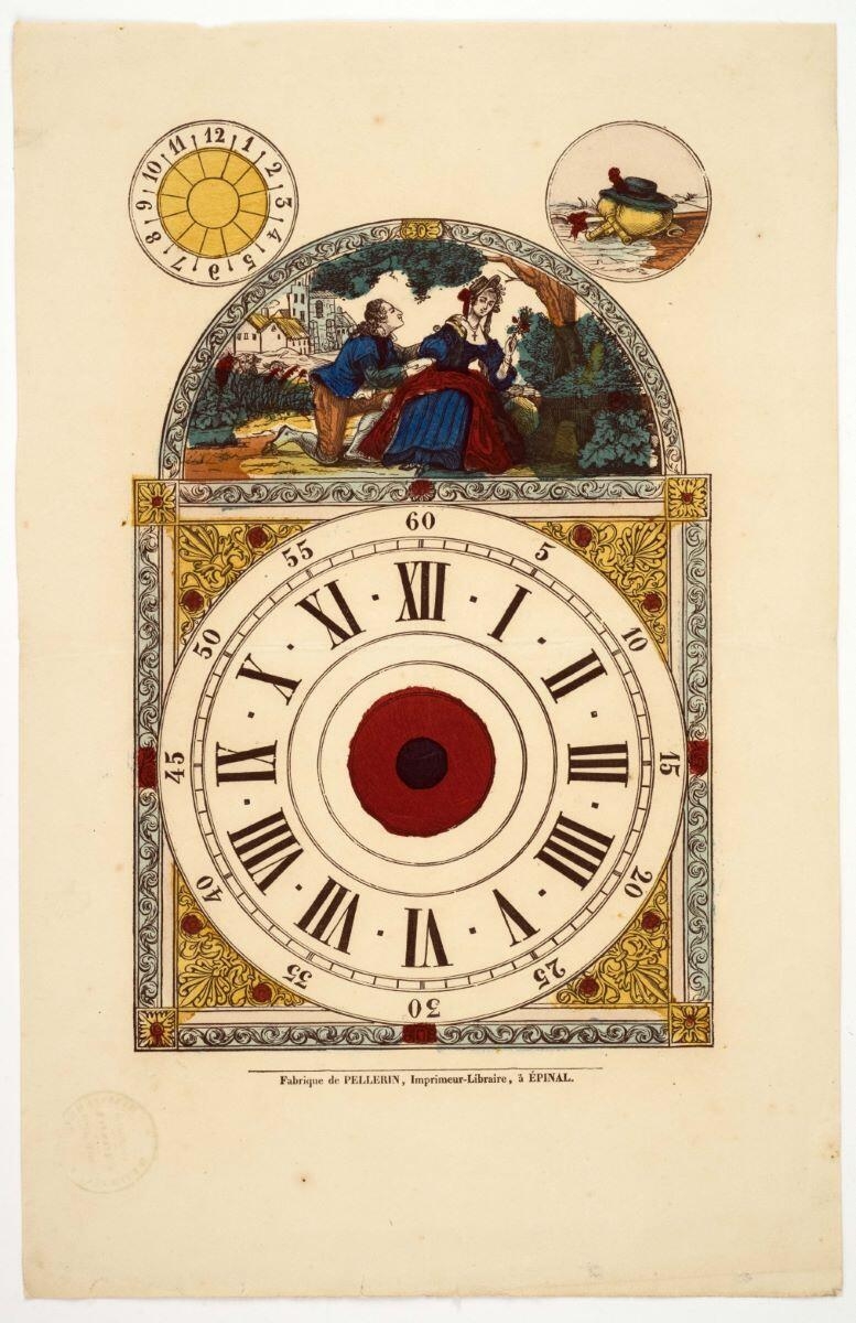 cadran d'horloge (titre factice)