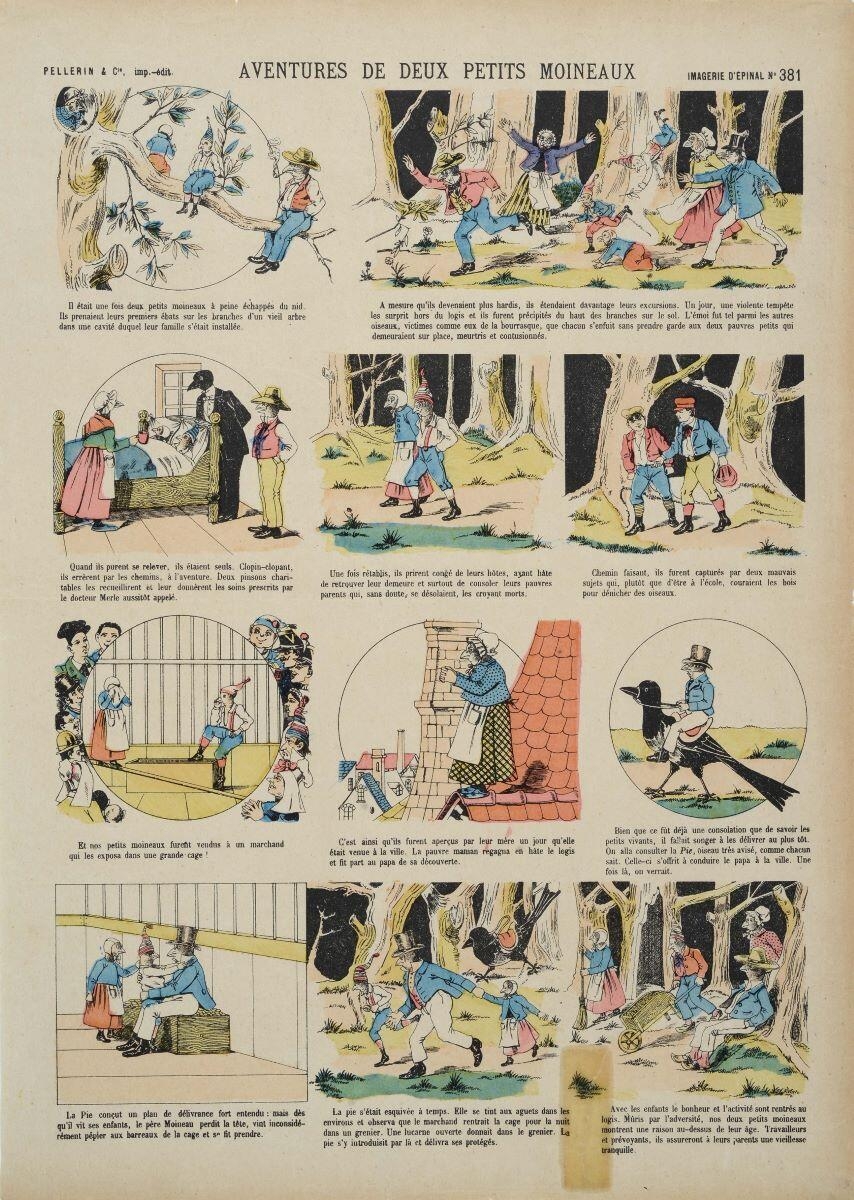 AVENTURES DE DEUX PETITS MOINEAUX (titre inscrit)