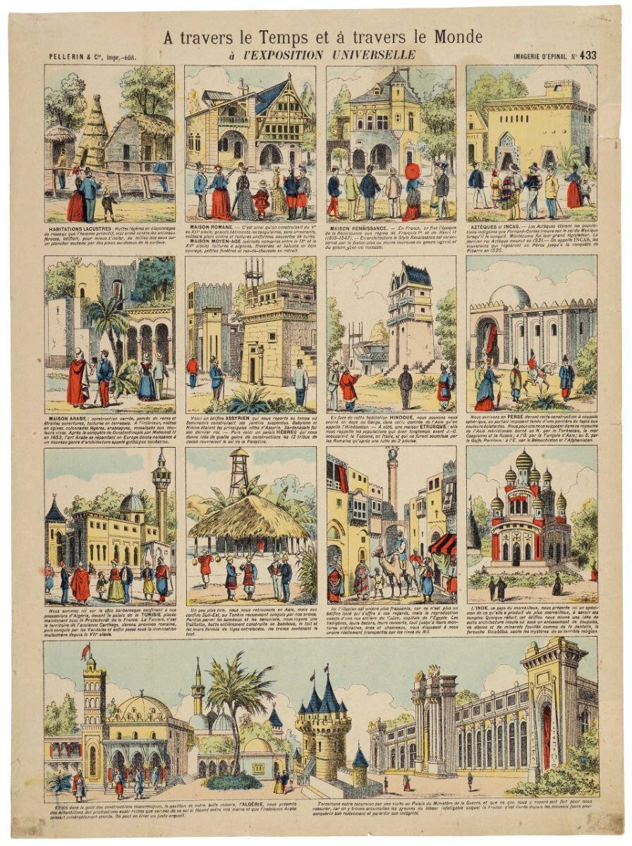 A travers le Temps et à travers le Monde / à l'EXPOSITION UNIVERSELLE (titre inscrit)