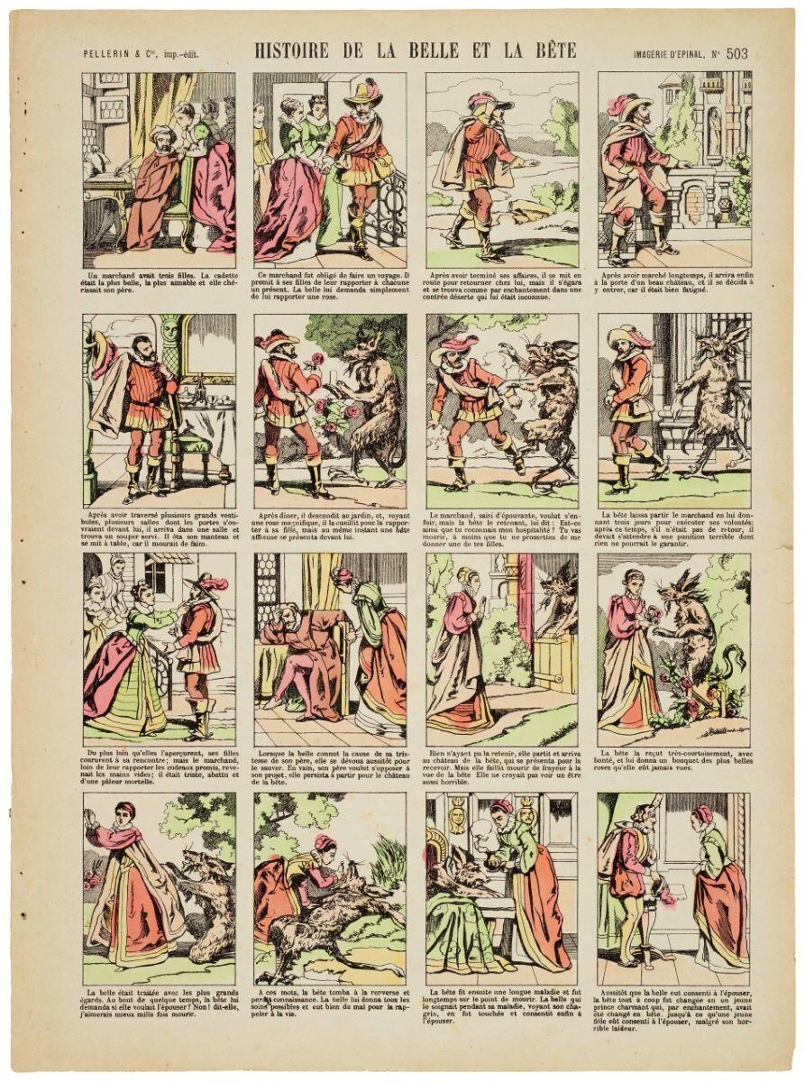 HISTOIRE DE LA BELLE ET LA BÊTE (titre inscrit)