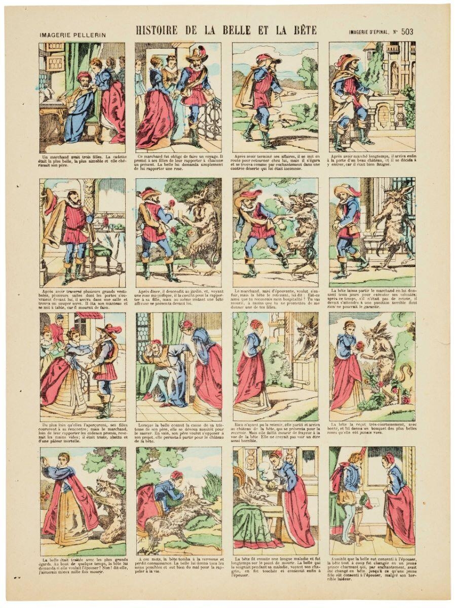 HISTOIRE DE LA BELLE ET LA BÊTE (titre inscrit)