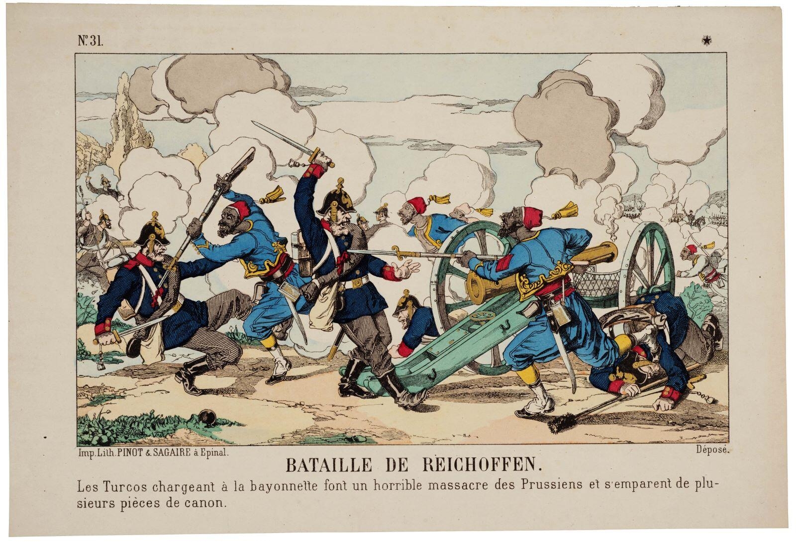 N°. 31. / BATAILLE DE REICHOFFEN. (titre inscrit)