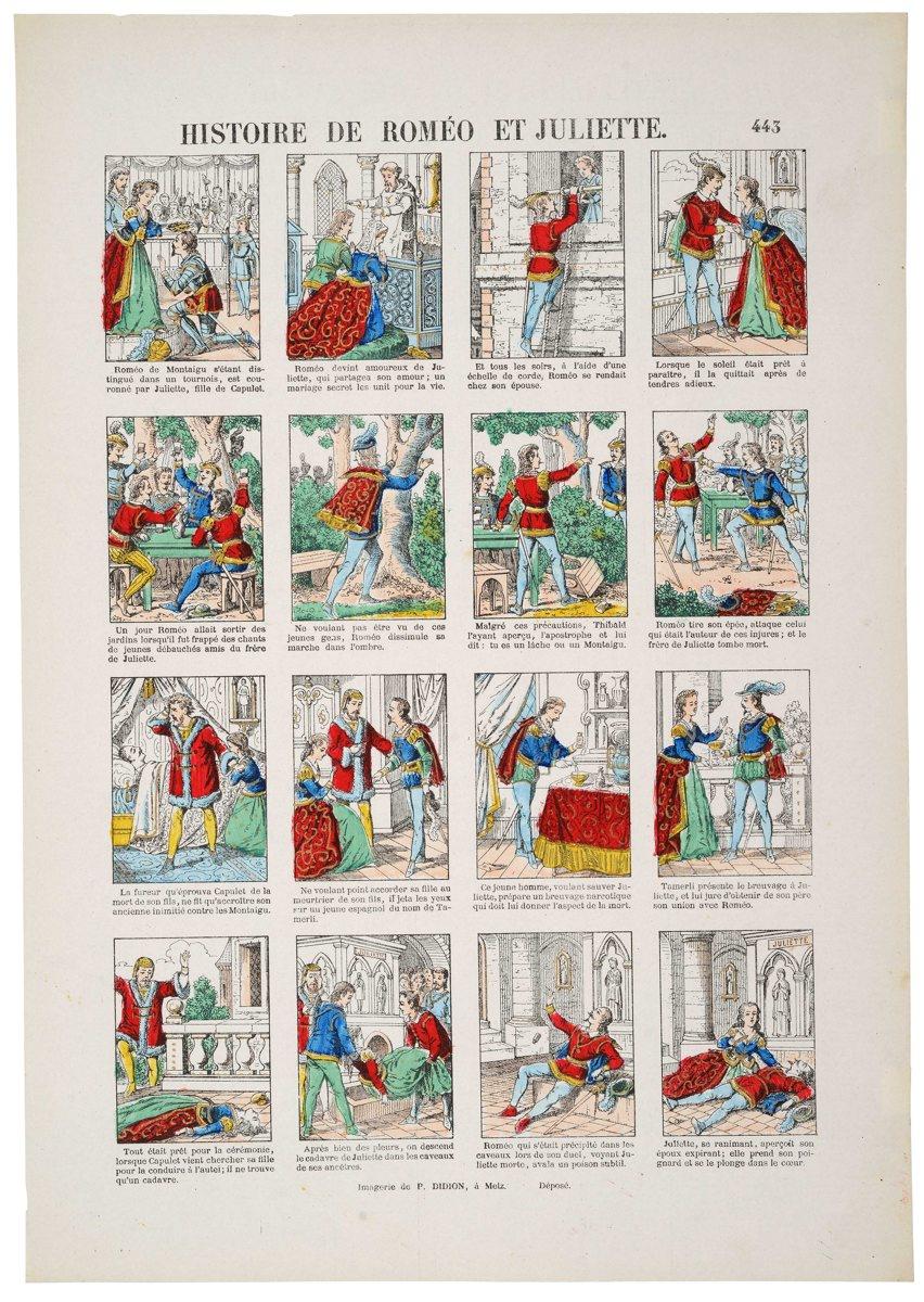 HISTOIRE DE ROMÉO ET JULIETTE. 443 (titre inscrit)