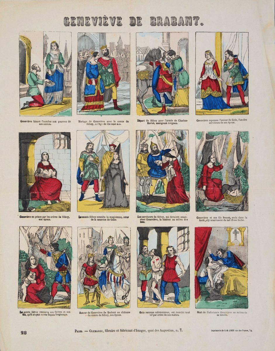 GENEVIÈVE DE BRABANT. (titre inscrit)