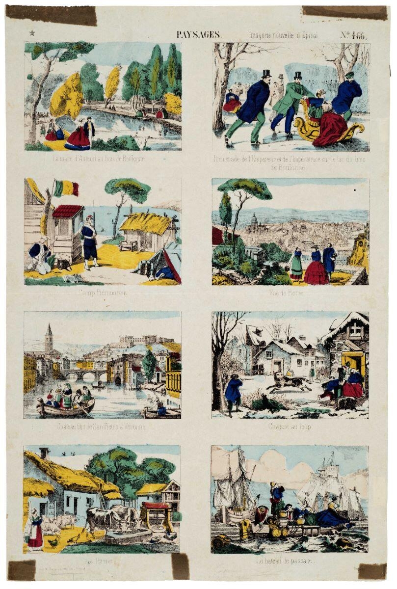 PAYSAGES. N°. 466. (titre inscrit)