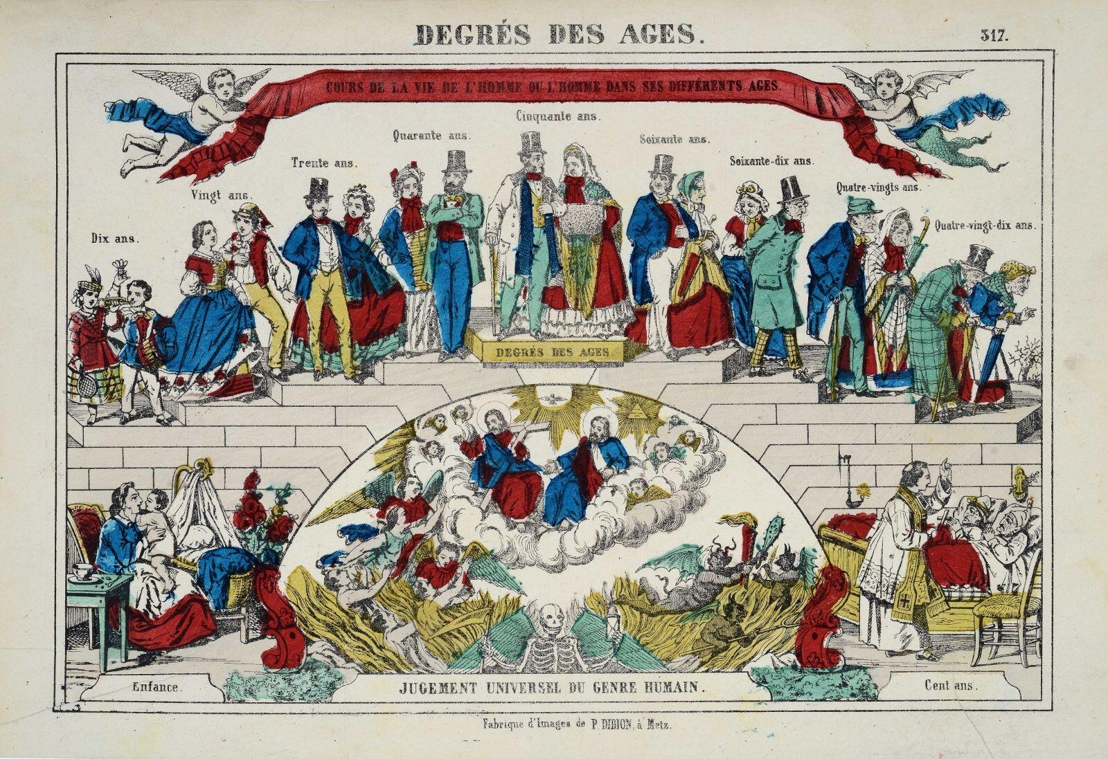 DEGRÉS DES AGES. 317. (titre inscrit)