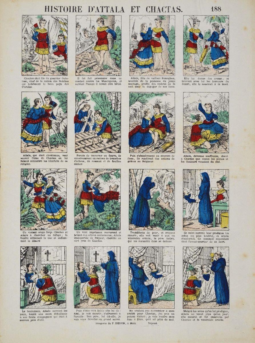 HISTOIRE D'ATTALA ET CHACTAS. 188 (titre inscrit)